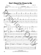 Don't Stand So Close to Me Guitar and Fretted sheet music cover